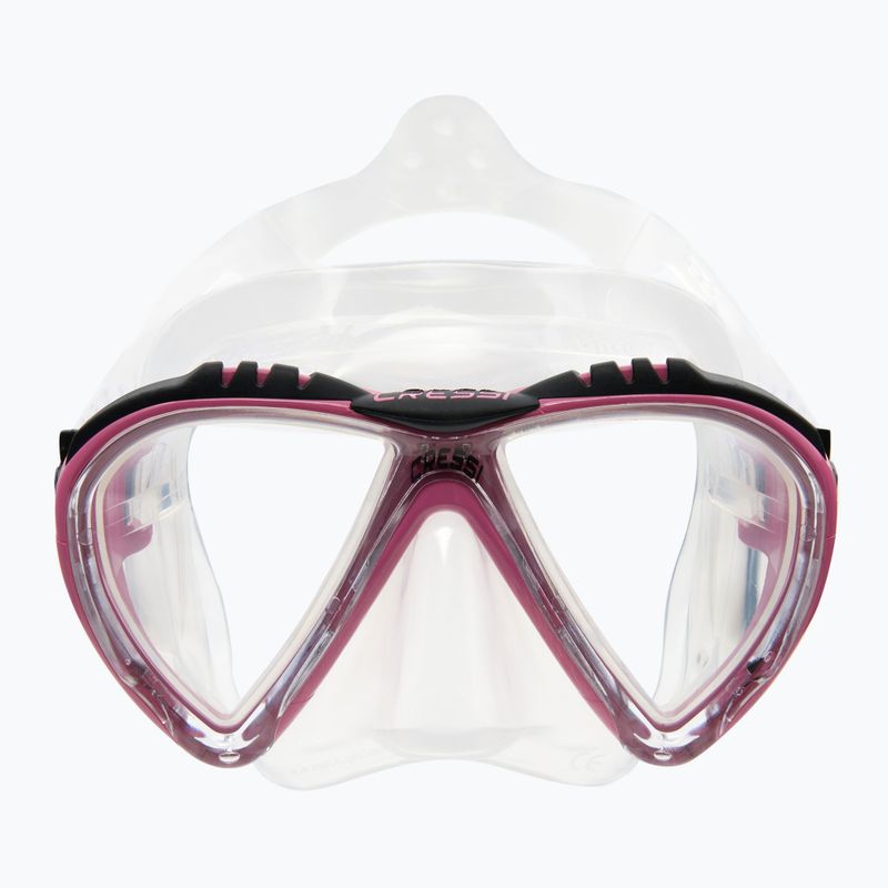 Potápačská maska Cressi Lince pink/colourless DS311040 2