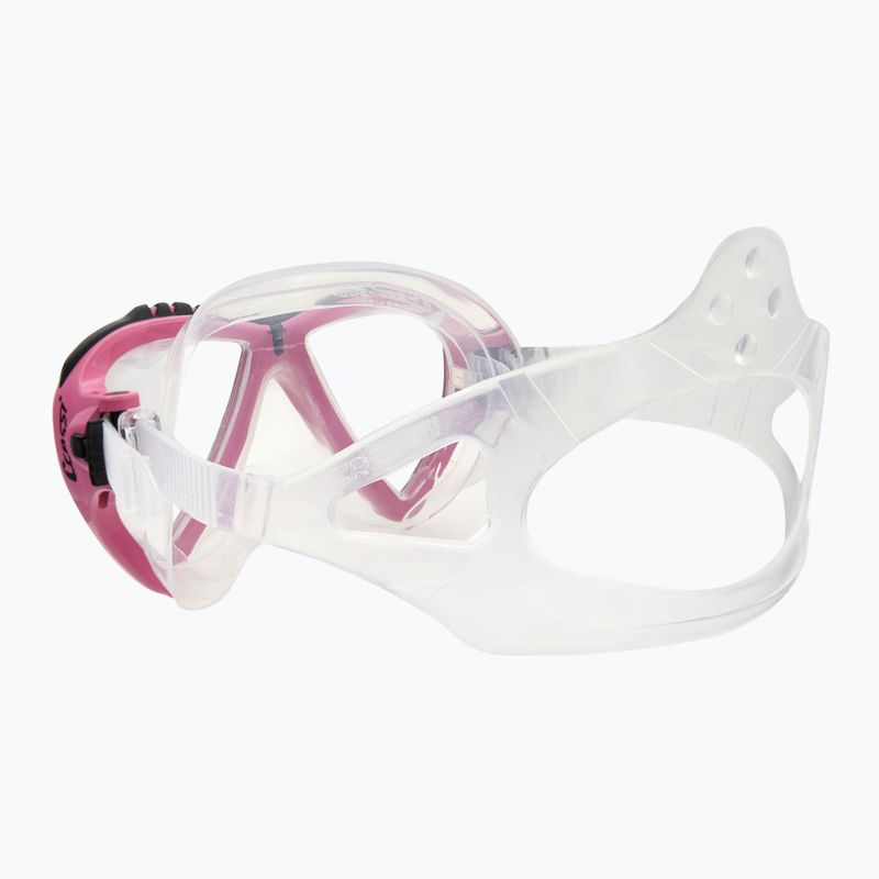 Potápačská maska Cressi Lince pink/colourless DS311040 4