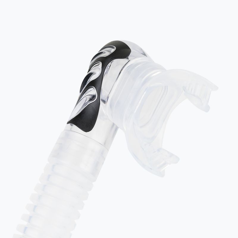 Šnorchel Cressi Alpha Ultra Dry čierny/strieborný ES258 3