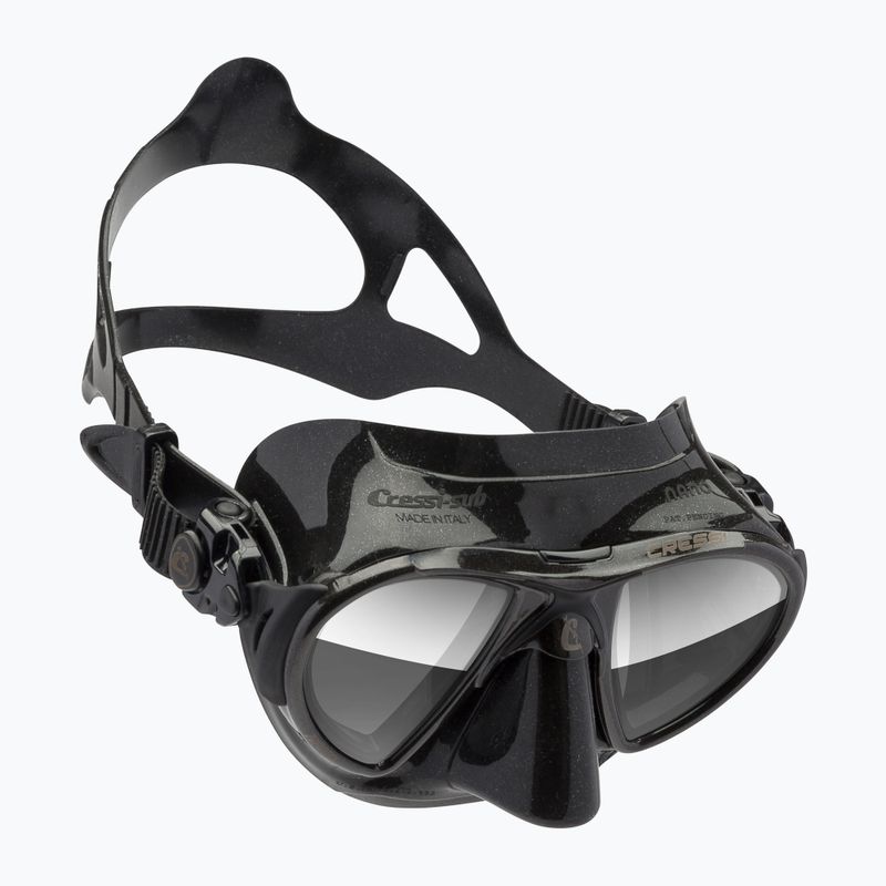 Potápačská maska Cressi Nano black/black/silver