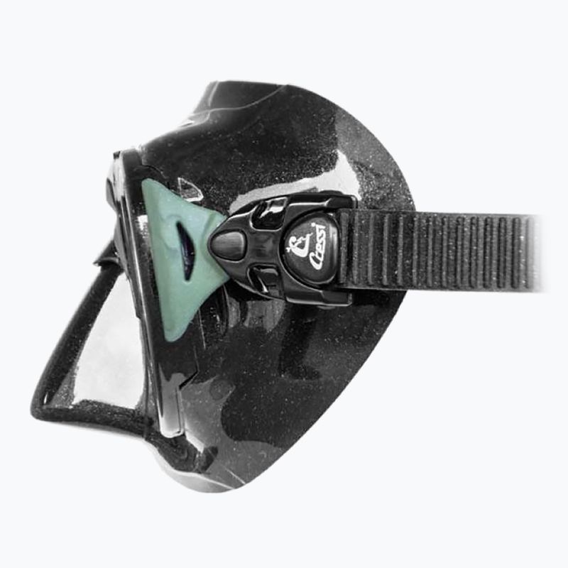Potápačská maska Cressi Nano black/black/silver 2