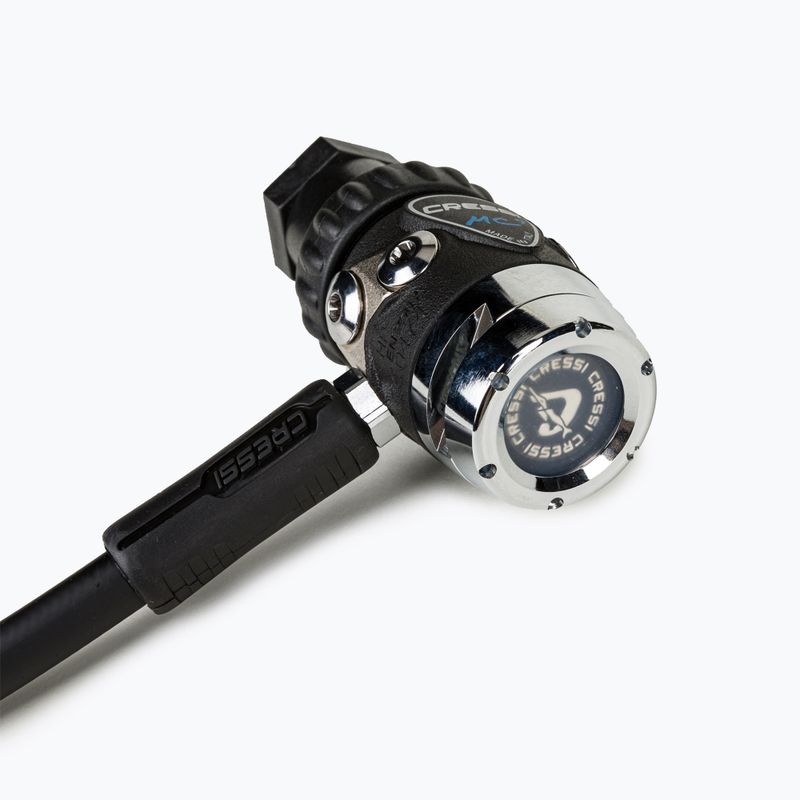 Potápačský regulátor Cressi MC9-SC Compact Pro čierny HX782100 5