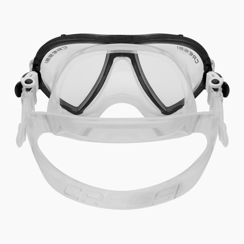 Šnorchlovací set Cressi maska Ocean + šnorchel Gamma číry/čierny DM1000115 5