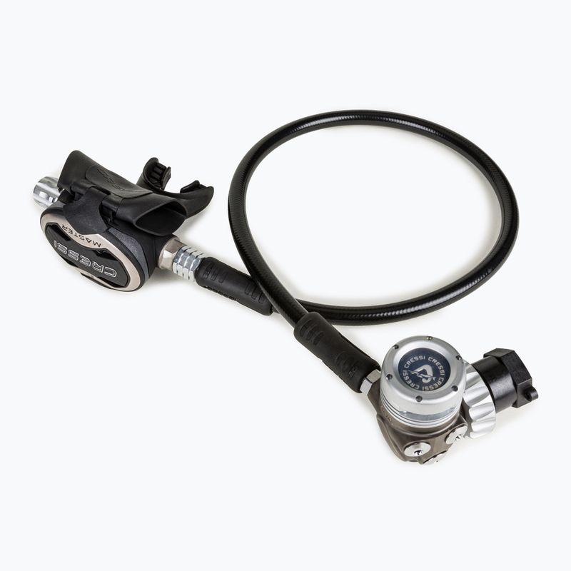 Potápačský regulátor Cressi Master T10-SC Cromo čierny HX840100
