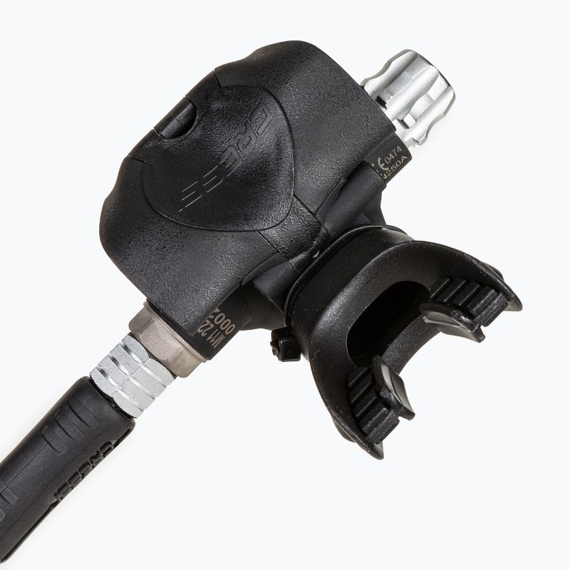 Potápačský regulátor Cressi Master T10-SC Cromo čierny HX840100 4