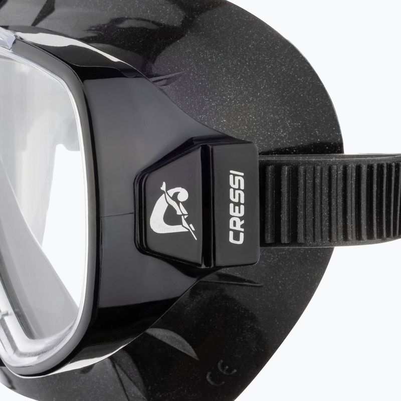 Potápačská maska Cressi Onda black/black 4