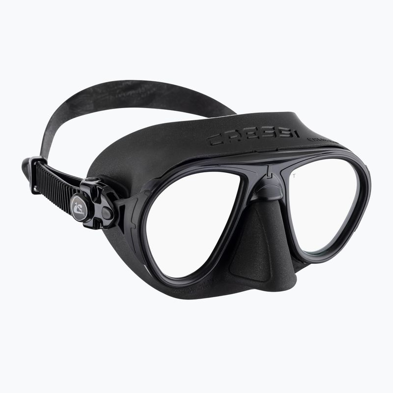 Potápačská maska Cressi Calibro Ultravision black/black/silver lenses
