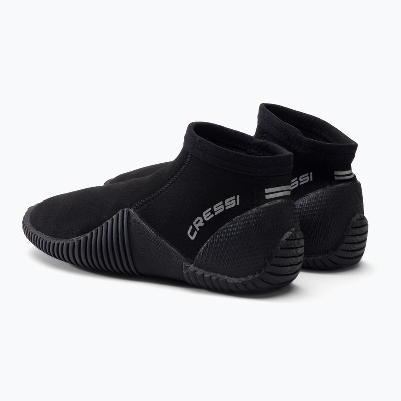 Cressi Nízke neoprénové topánky čierne XLX430901 3