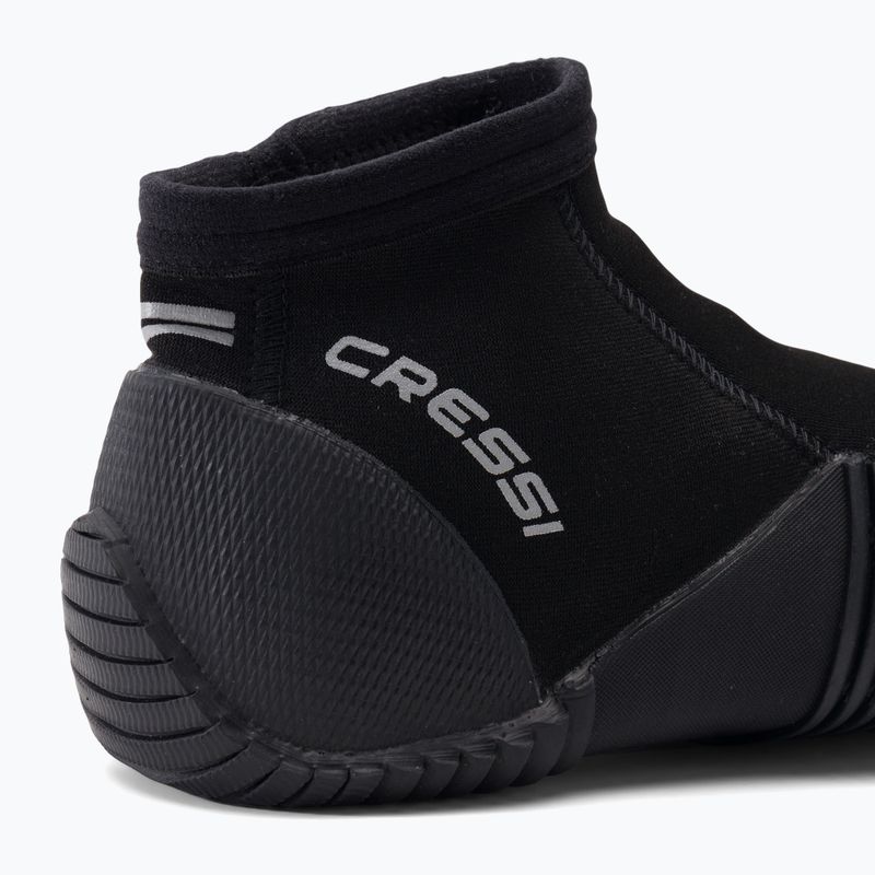 Cressi Nízke neoprénové topánky čierne XLX430901 8