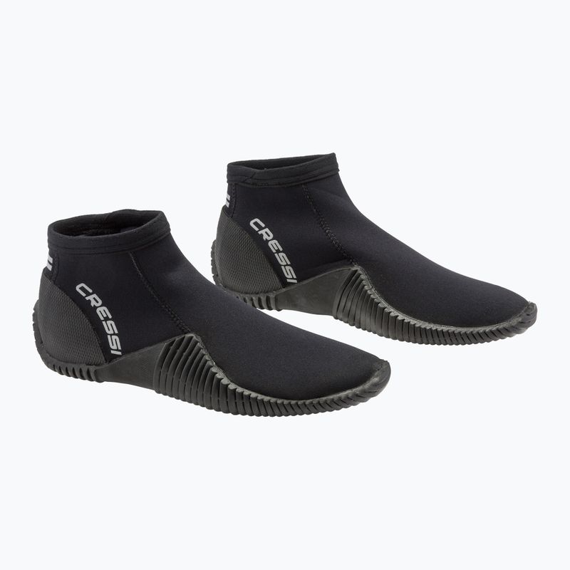 Cressi Nízke neoprénové topánky čierne XLX430901 9