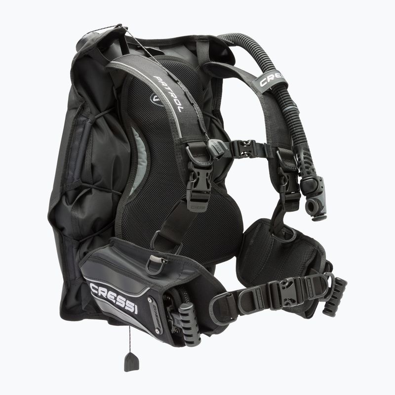 Potápačská bunda Cressi Patrol čierna IC741601