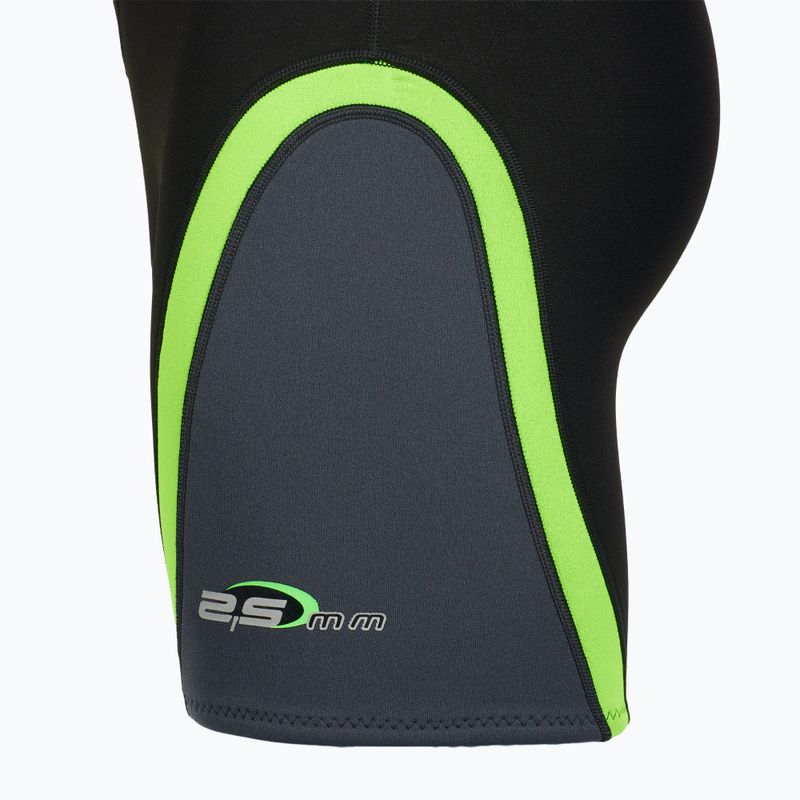 Pánsky neoprén Cressi Playa Shorty 2,5 mm black/lime 5