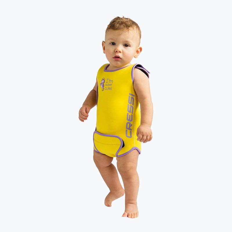 Cressi Baby Warmer 1,5 mm žltá plavecká pena XDG001906 2