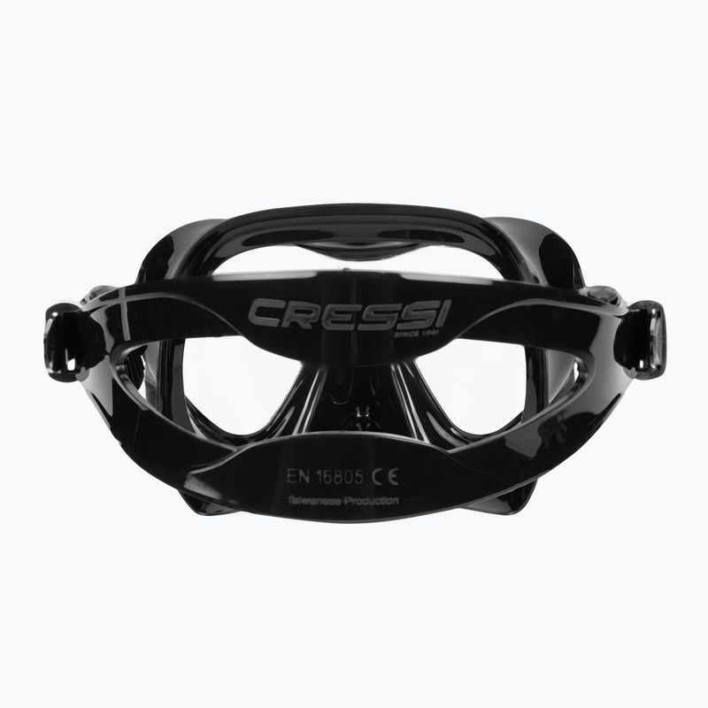 Potápačský set Cressi F1 + Supernova Dry čierny 6