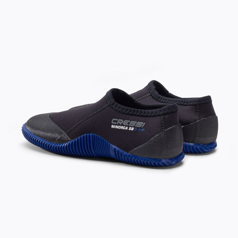 Cressi Minorca Shorty 3mm čierne a námornícke modré neoprénové topánky XLX431302 3