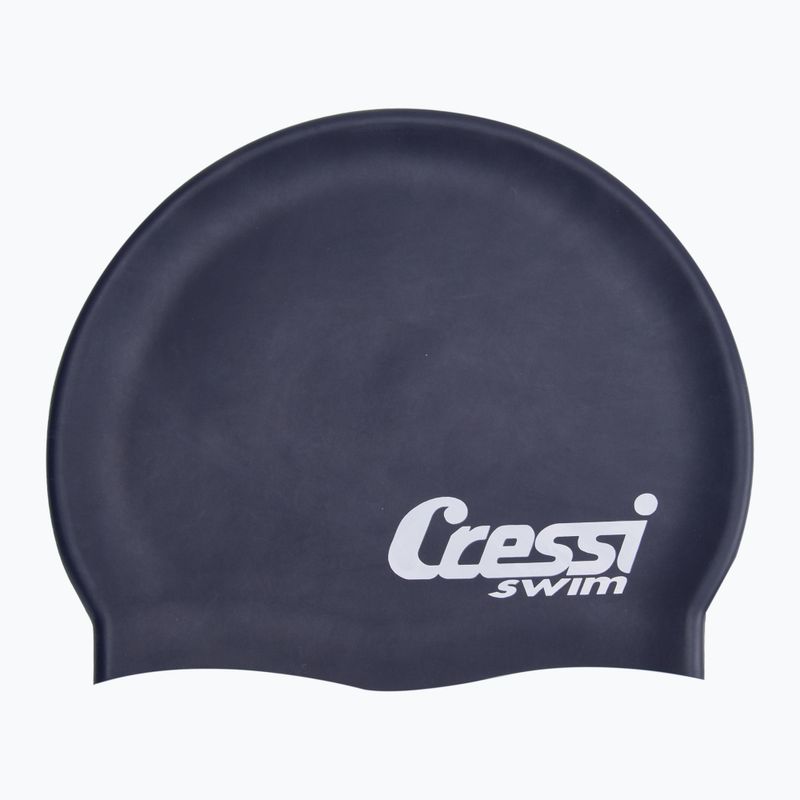 Cressi Silikónová plavecká čiapka námornícka modrá XDF220125 2