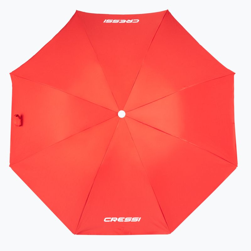Cressi Plážový slnečník červený XVA810180 2