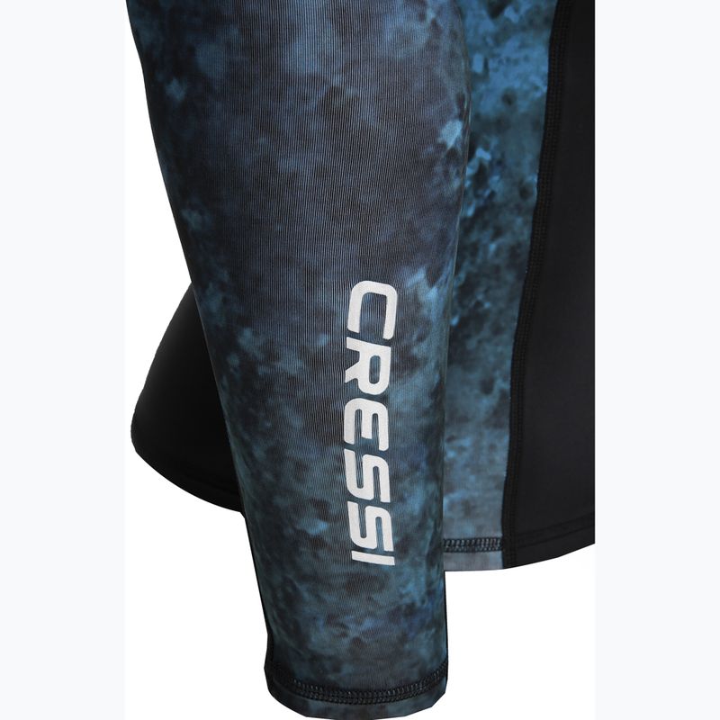 Pánske plavecké tričko longsleeve Cressi Cobia Hunter camo blue 6