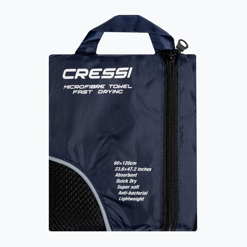 Rýchloschnúci uterák Cressi čierny XVA850 5