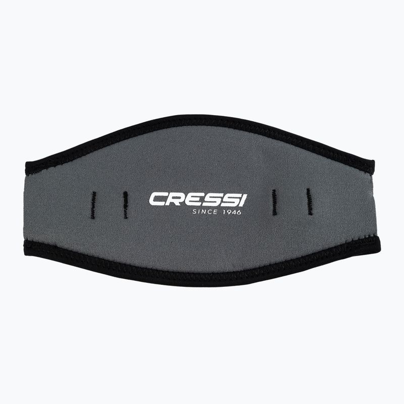 Cressi Neoprénový kryt popruhu masky šedý