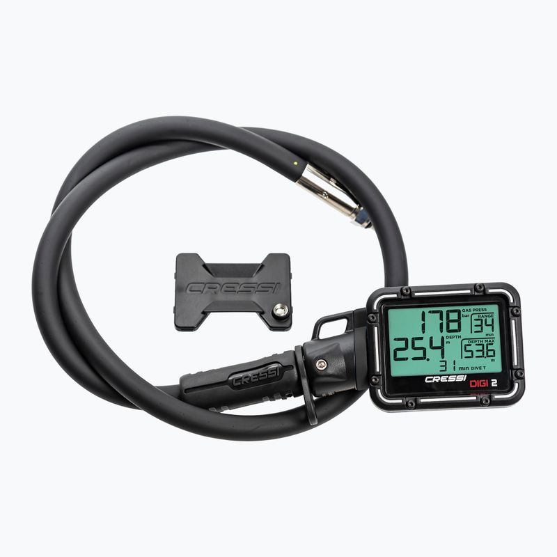 Digitálna potápačská konzola Cressi Digi2 čierna KC800055