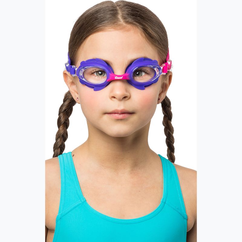 Detské plavecké okuliare Cressi Seahorse purple/pink 3