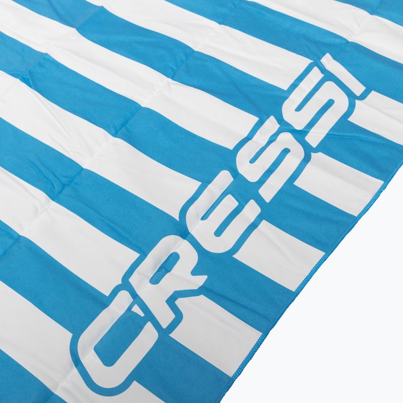 Cressi Stripe Beach rýchloschnúci uterák modrý XVA871 3