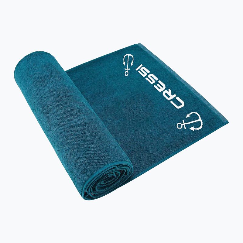 Bavlnený uterák Cressi Cotton Frame modrý XVA906790 4