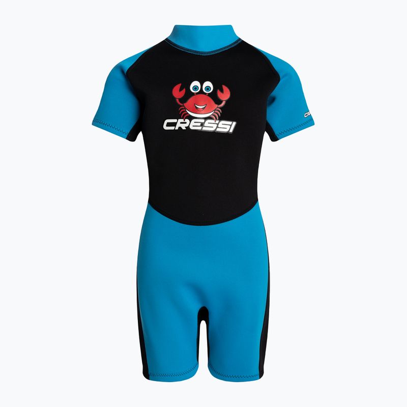 Cressi Smoby Shorty 2 mm detská plavecká pena čierno-modrá XDG008001