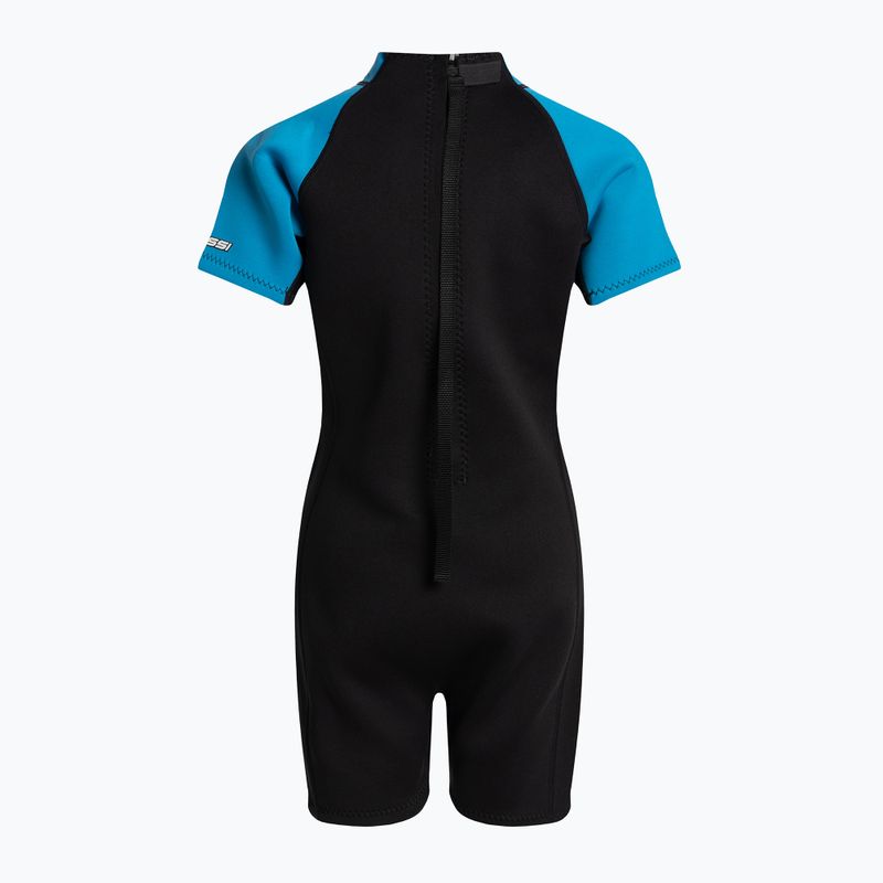 Cressi Smoby Shorty 2 mm detská plavecká pena čierno-modrá XDG008001 2