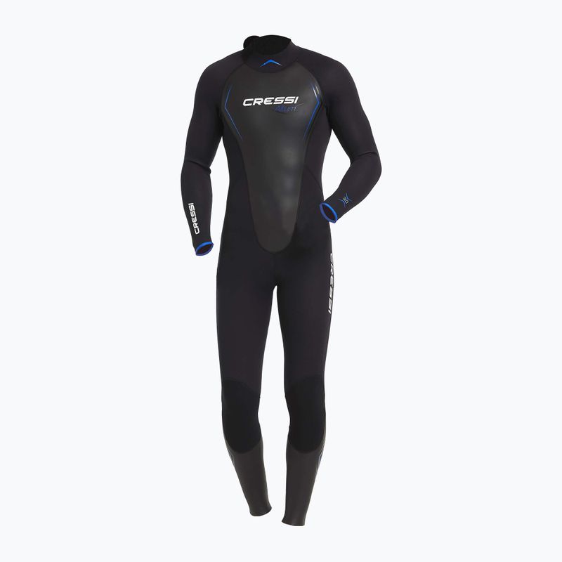 Pánsky neoprénový oblek Cressi Altum Monopiece 3 mm black/blue 5