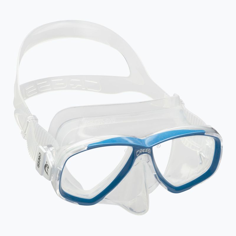 Potápačská maska Cressi Perla clear/blue