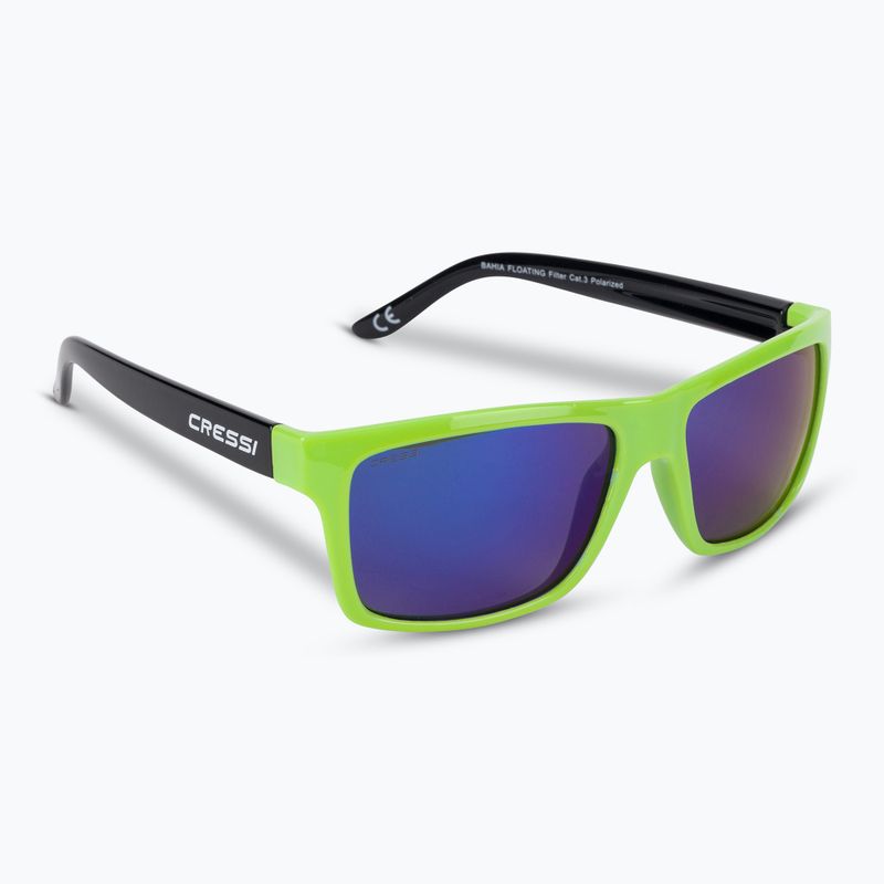 Slnečné okuliare Cressi Bahia Floating black-green XDB175