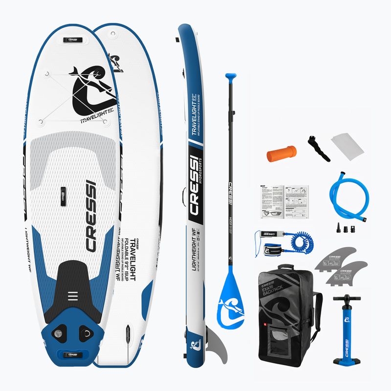 Cressi Travelight Skladacia doska iSUP 9'2" SUP biela NA010980