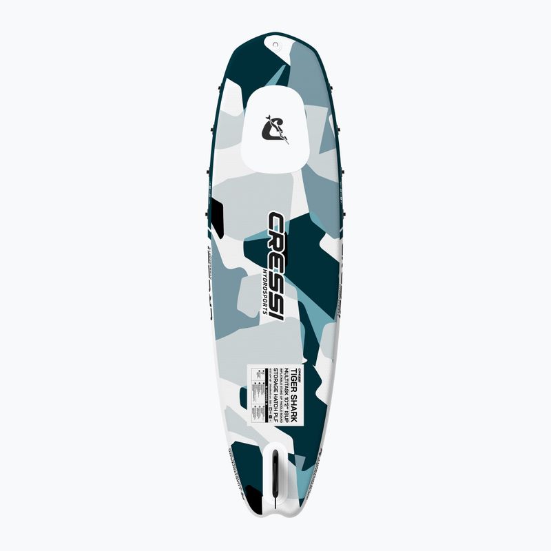 SUP doska Cressi Tiger Shark Multitask iSUP 10'2" sivá NA041025 3