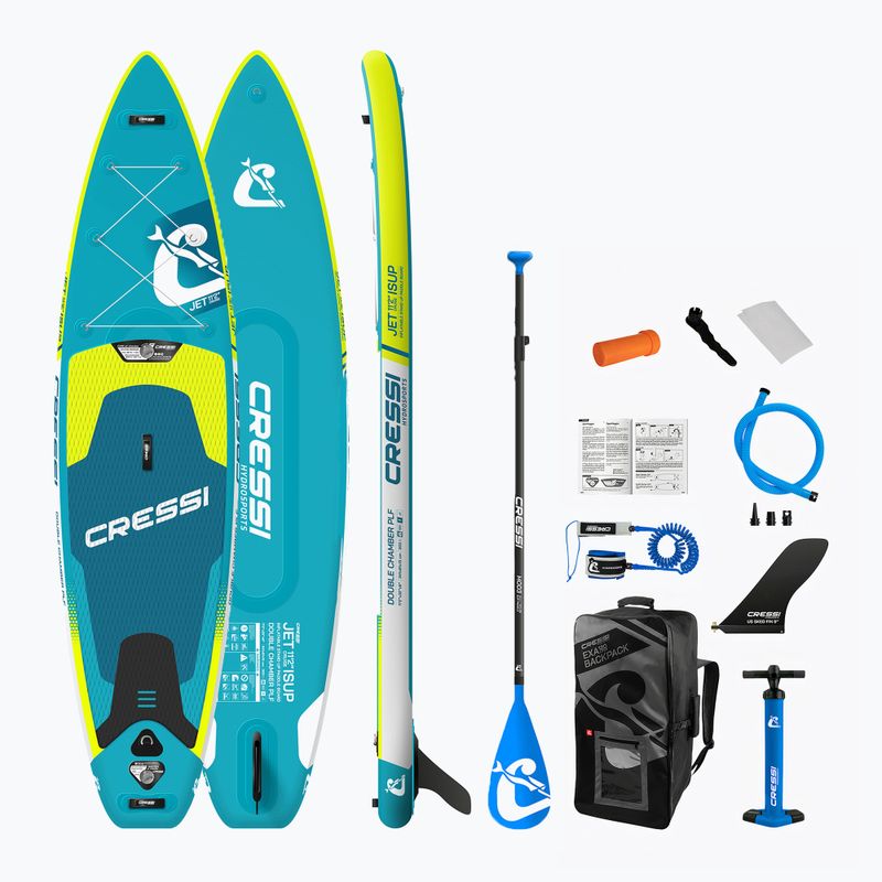 Cressi Jet Cruise DC iSUP 11'2" zelená SUP doska NA061163