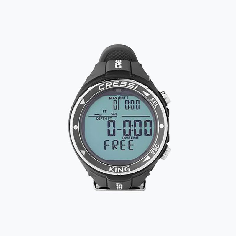 Potápačský počítač Cressi King čierny KS842050