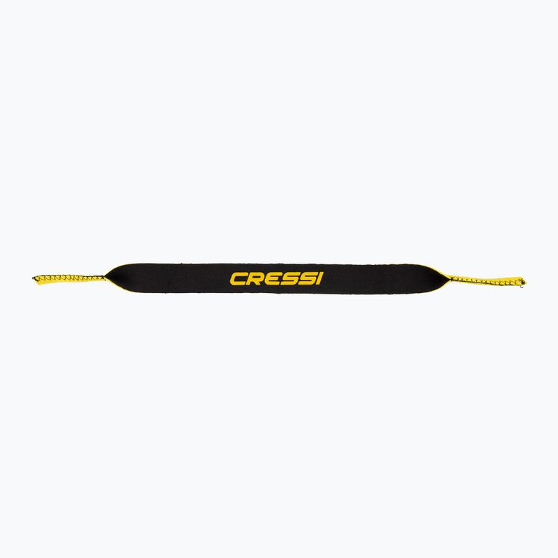 Cressi Neo Retainer pásik na okuliare žltý/čierny 2