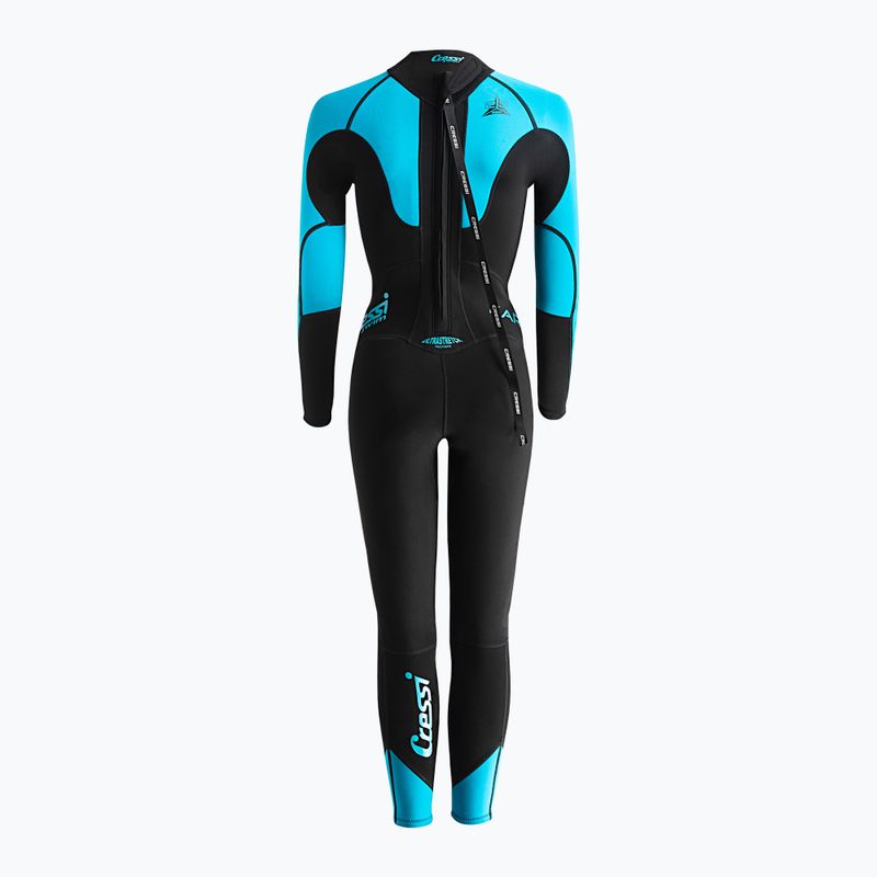 Cressi Karua 3/2 mm dámsky potápačský neoprén čierno-modrý DG31 2