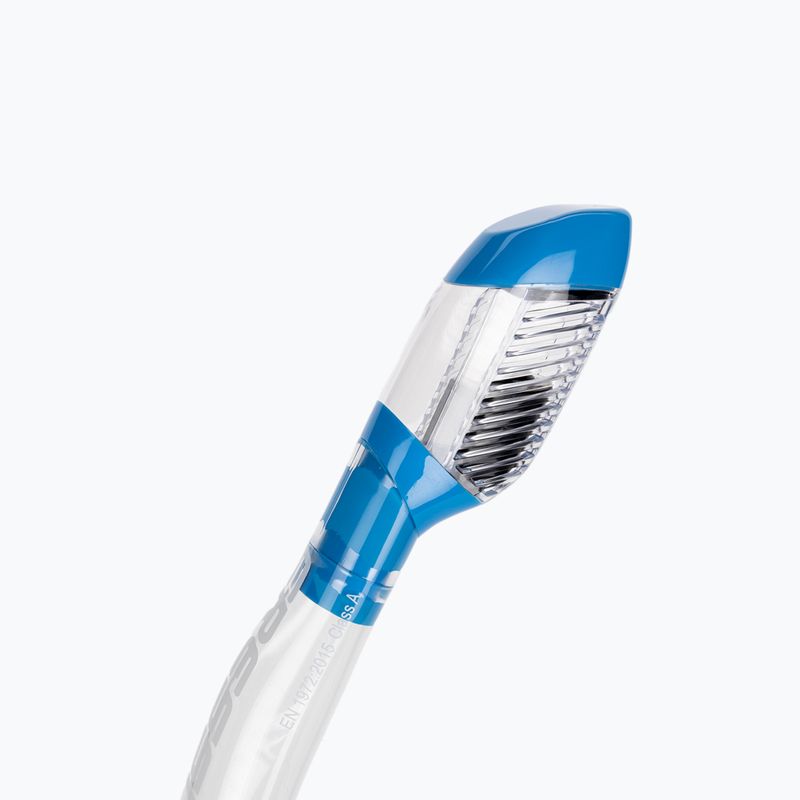 Potápačský set Cressi F1 + Supernova Dry modrý kov 7