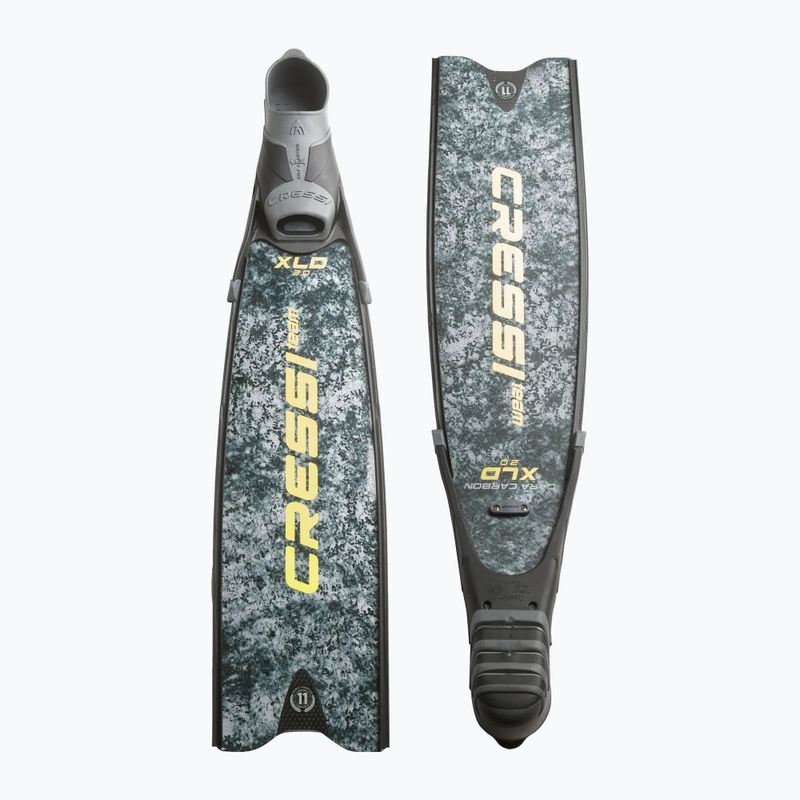 Potápačské plutvy Cressi Gara Turbo Carbon grey camo 2