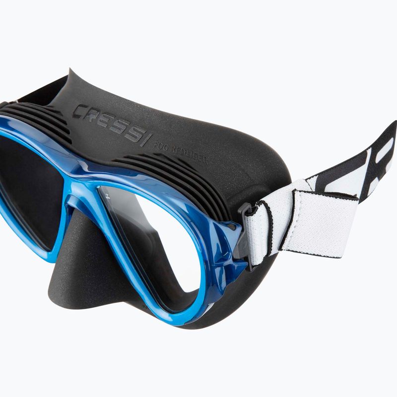 Potápačská maska Cressi Fiji black/blue 4