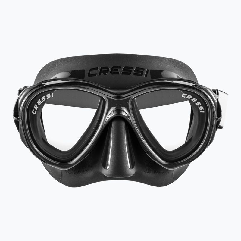 Potápačská maska Cressi Samoa black/black 2