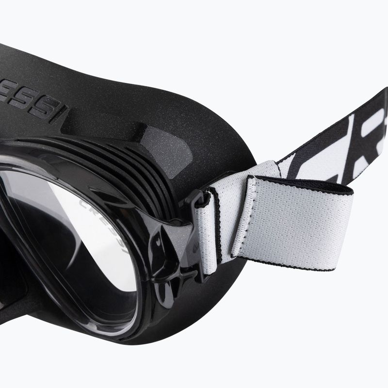 Potápačská maska Cressi Samoa black/black 4