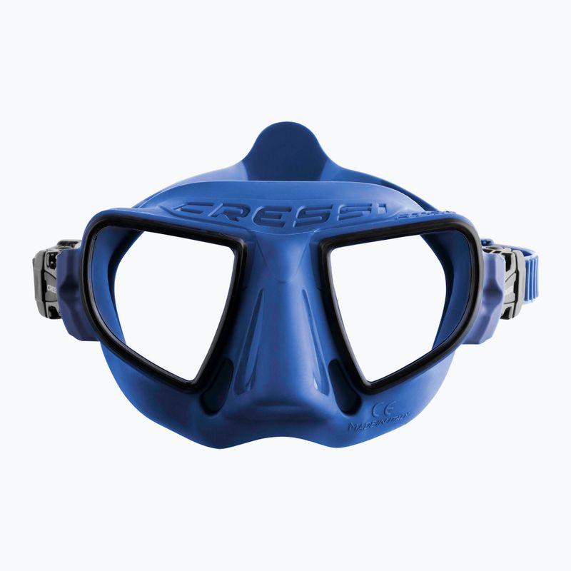 Potápačská maska Cressi Atom blue metal/black 2