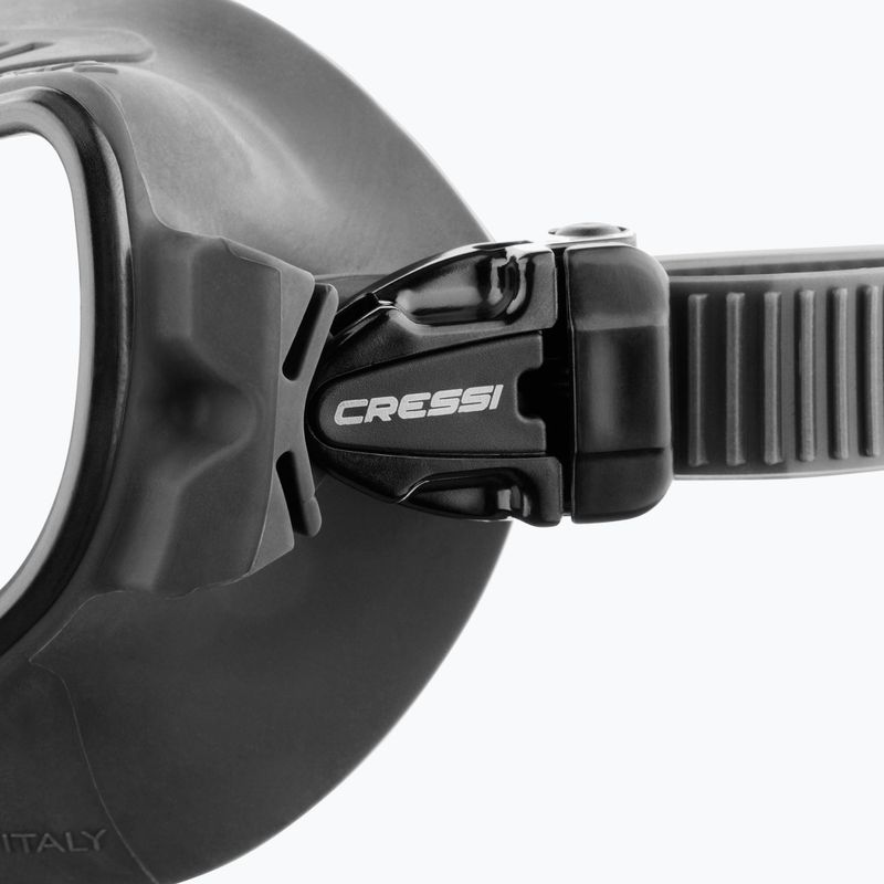 Potápačská maska Cressi Atom black/black 4