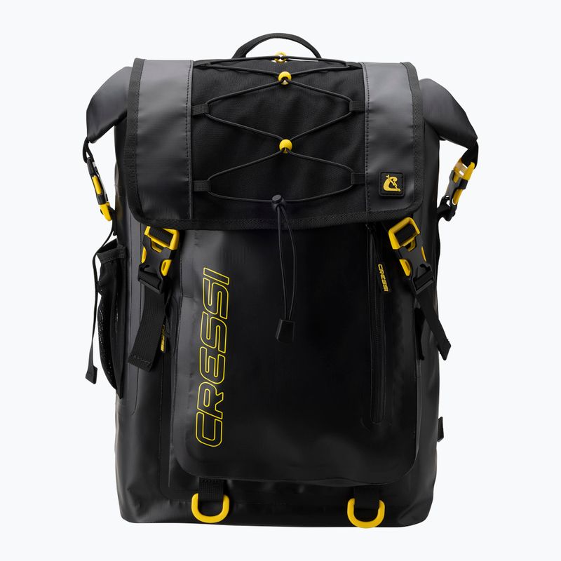 Cressi Venom Dry Batoh 30 l čierna/žltá 2