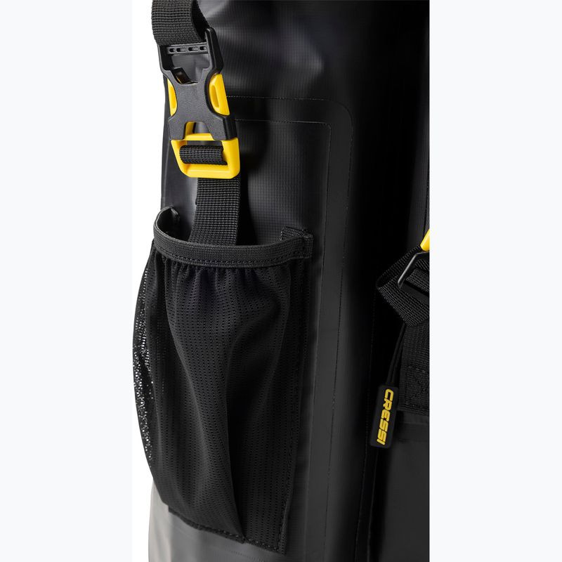 Cressi Venom Dry Batoh 30 l čierna/žltá 10