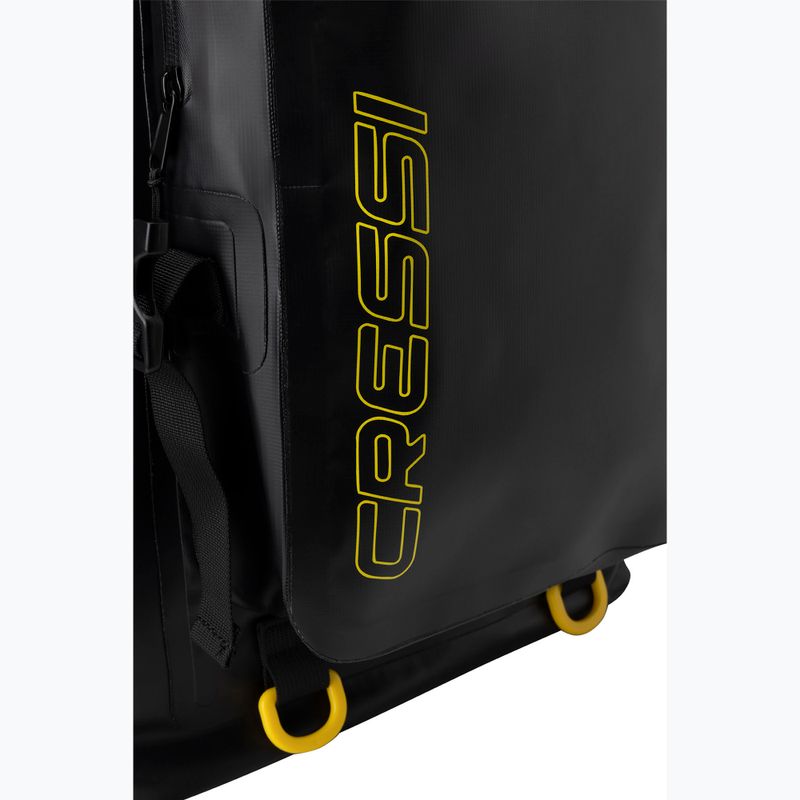 Cressi Venom Dry Batoh 30 l čierna/žltá 12