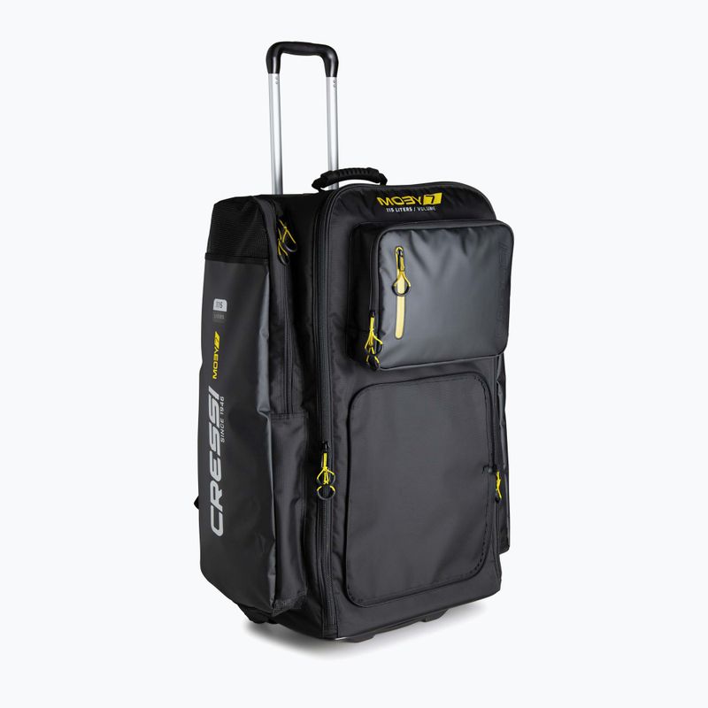 Cestovná taška Cressi Moby 7 115 l black/yellow 3